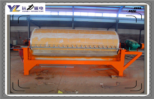 強(qiáng)磁磁選機(jī)，非金屬礦料中的機(jī)械鐵可以用強(qiáng)磁磁選機(jī)去掉_非金屬礦料中的機(jī)械鐵可以用強(qiáng)磁磁選機(jī)去掉報價及結(jié)構(gòu)_遠(yuǎn)力磁電廠家